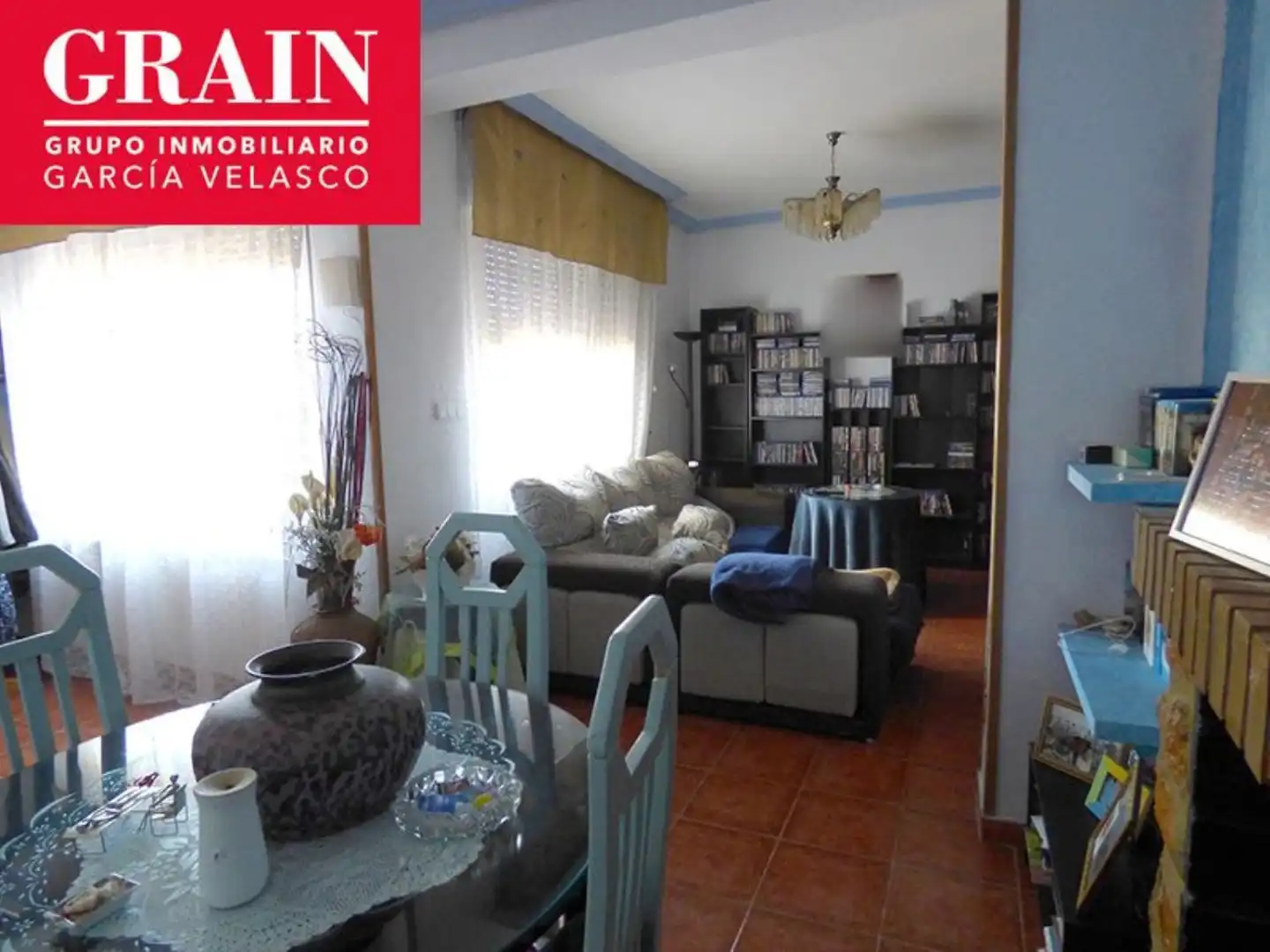 Sala de estar de Casa o chalet en venta en Albacete con Calefacción, Jardín privado y Piscina