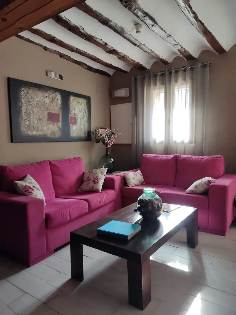Living room of Commercial properties for sale in Villar del Río  with Furnished