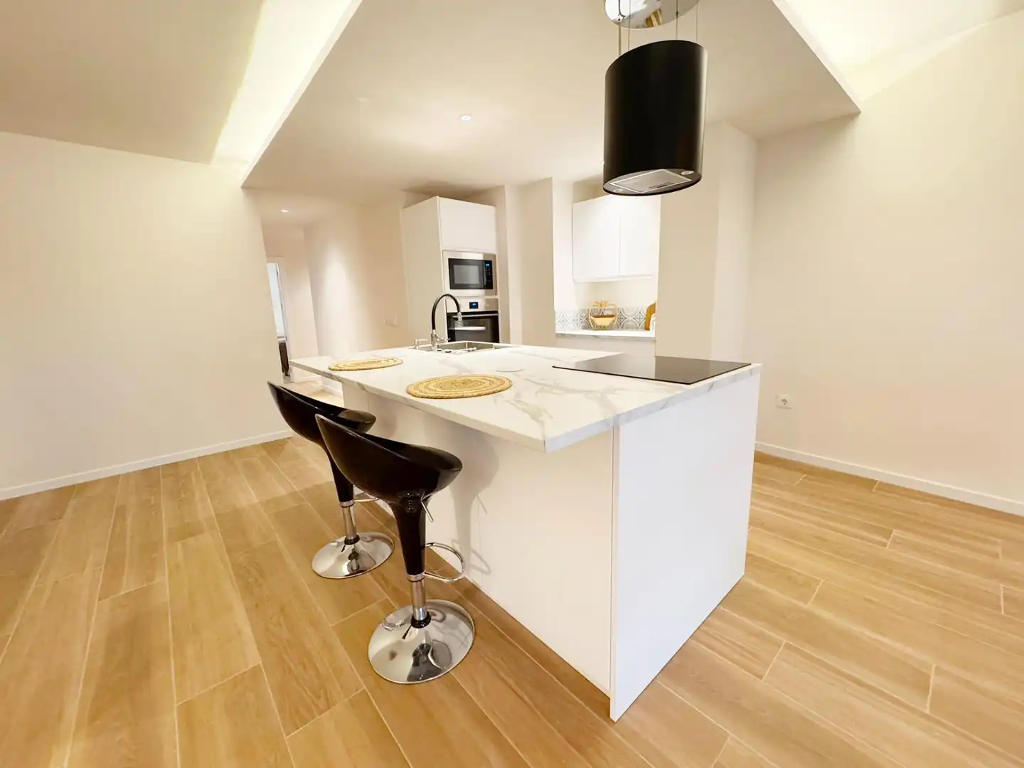 Kitchen of Flat for sale in Dénia  with Air Conditioner, Heating and Furnished
