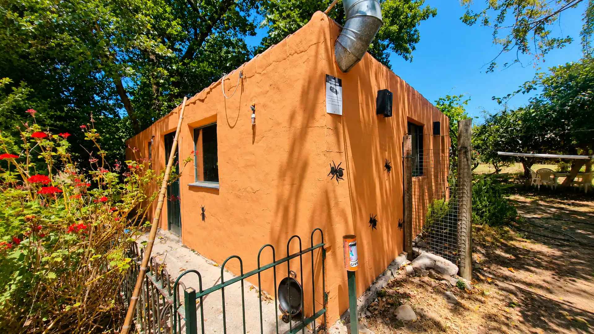 Außenansicht von Haus oder Chalet zum Verkauf in Jimena de la Frontera mit Klimaanlage und Terrasse