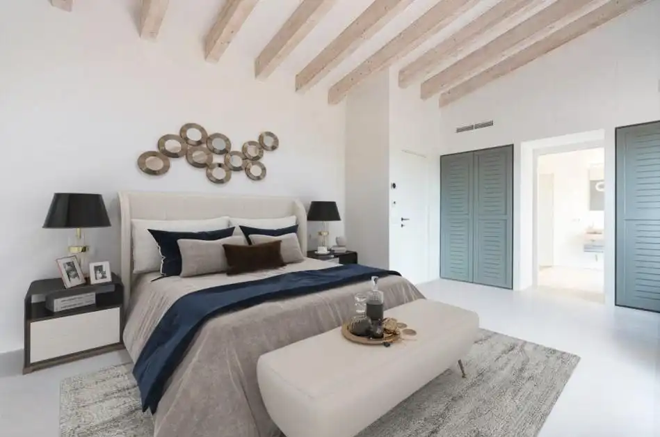 Dormitori de Finca rústica en venda en Santanyí amb Aire condicionat, Calefacció i Jardí privat