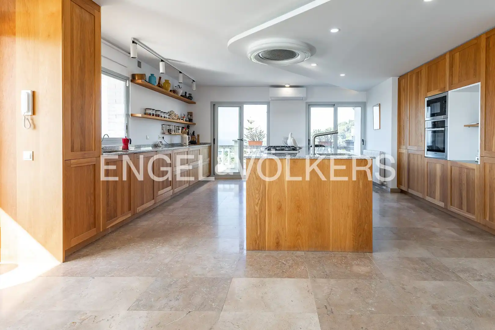 Kitchen of Houses for rent in Caldes d'Estrac  with Air Conditioner, Heating and Private garden