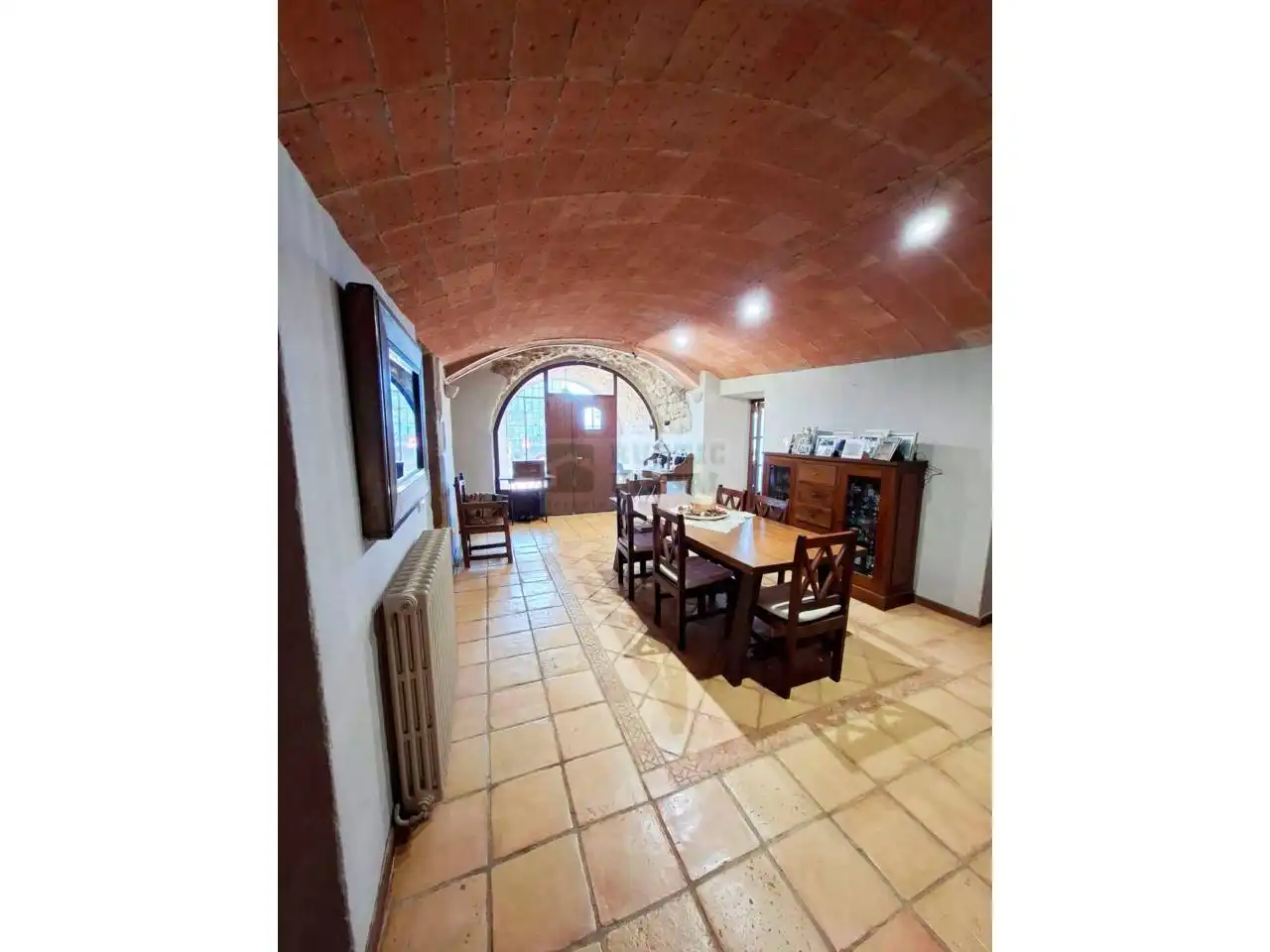Comedor de Finca rústica en venta en Corçà con Aire acondicionado, Calefacción y Terraza