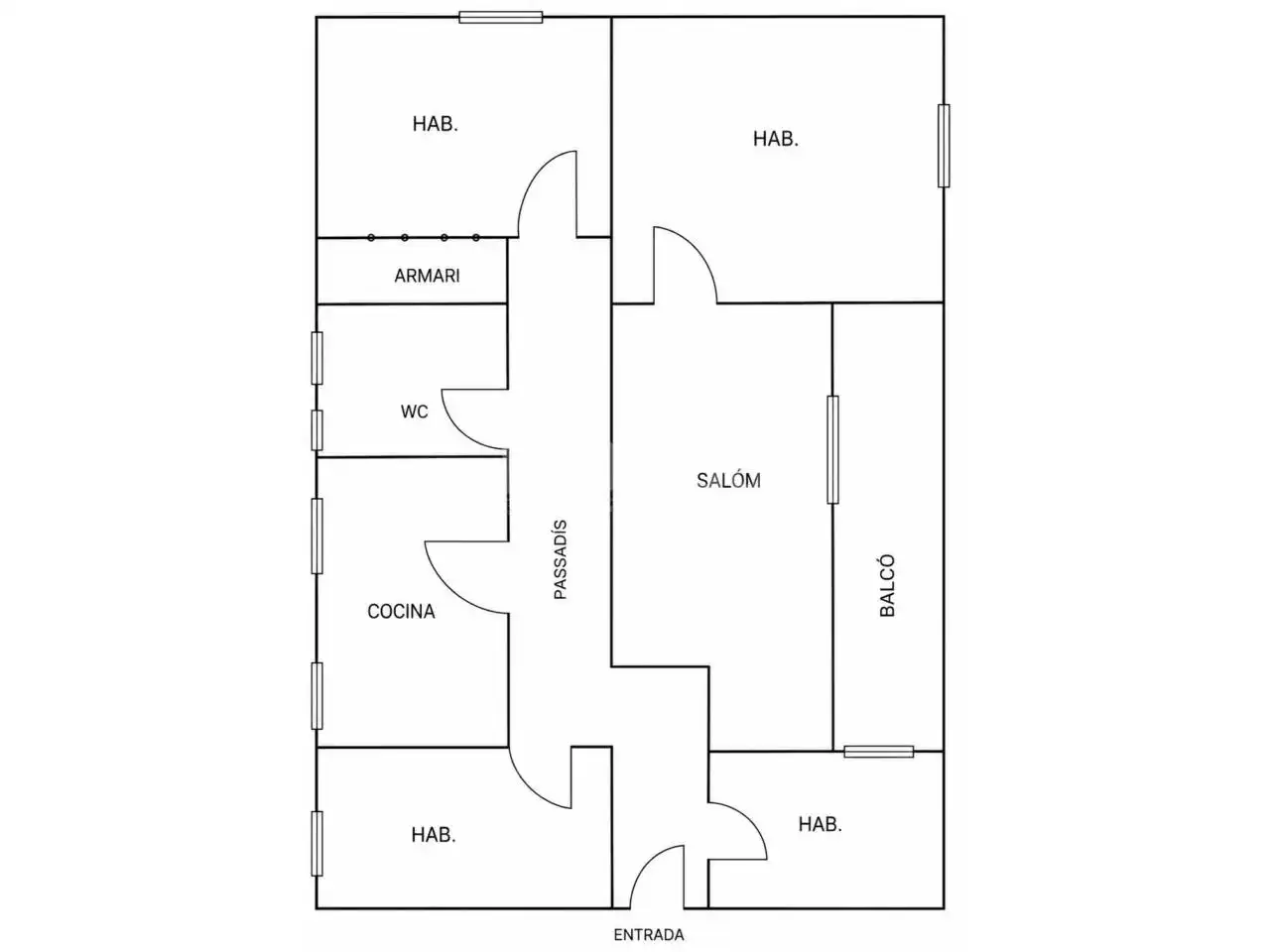 Flat for sale in Vic