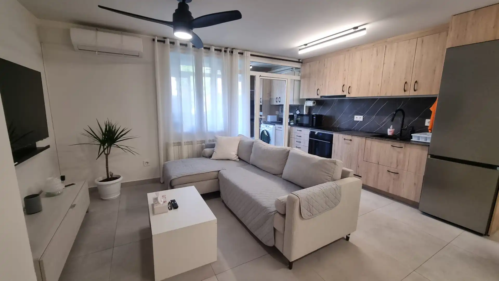 Wohnzimmer von Wohnung zum Verkauf in Collado Villalba mit Klimaanlage, Heizung und Terrasse