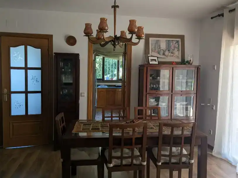 Menjador de Casa o xalet en venda en La Roca del Vallès amb Jardí privat i Traster