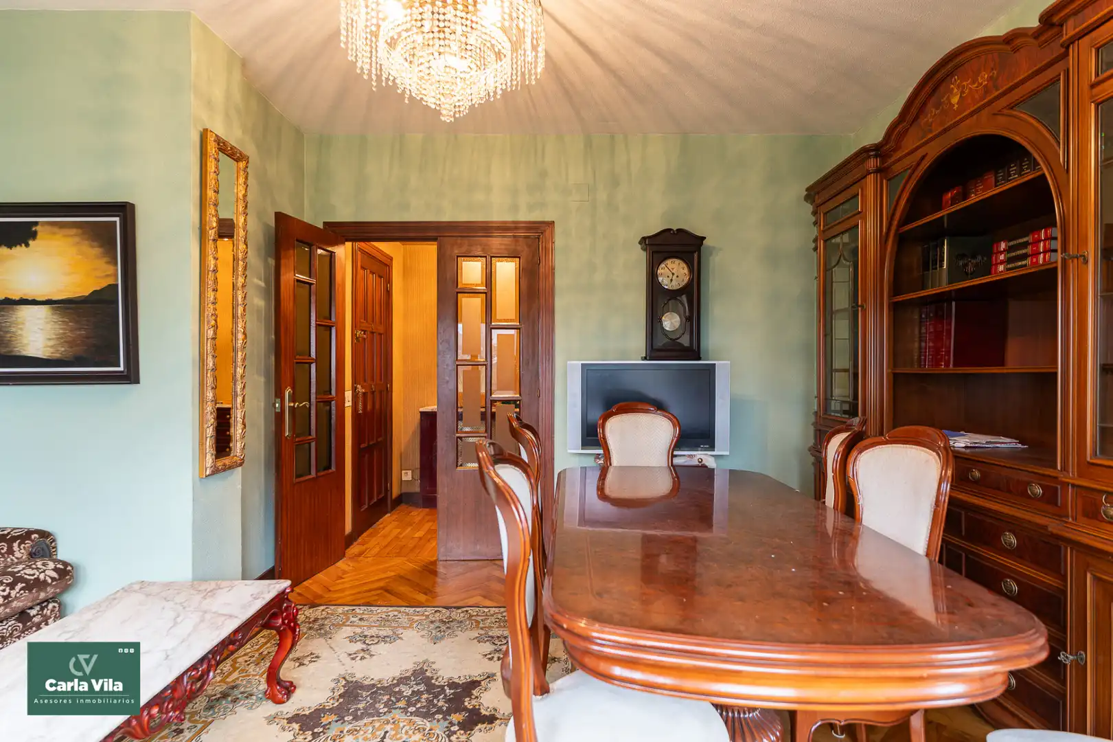 Comedor de Piso en venta en Lugo con Calefacción, Jardín privado y Parquet