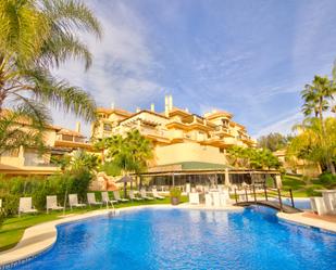 Exterior view of Flat for sale in Marbella  with Air Conditioner, Terrace and Jacuzzi