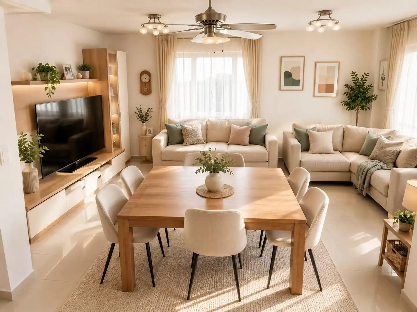 Sala de estar de Casa o chalet en venta en Murcia con Aire acondicionado, Calefacción y Jardín privado