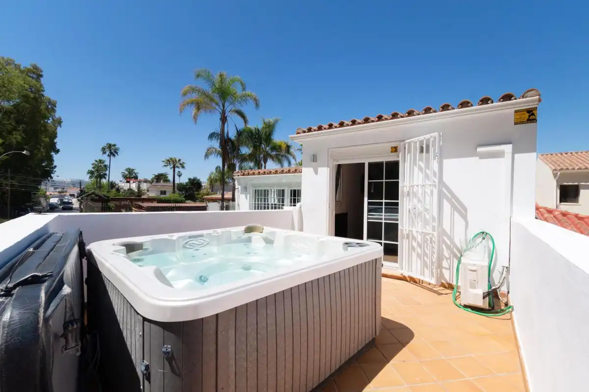 Terrace of Houses for rent in Marbella  with Air Conditioner, Terrace and Furnished