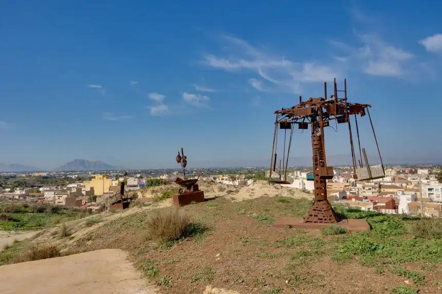 Vista exterior de Nau industrial en venda en Rojales
