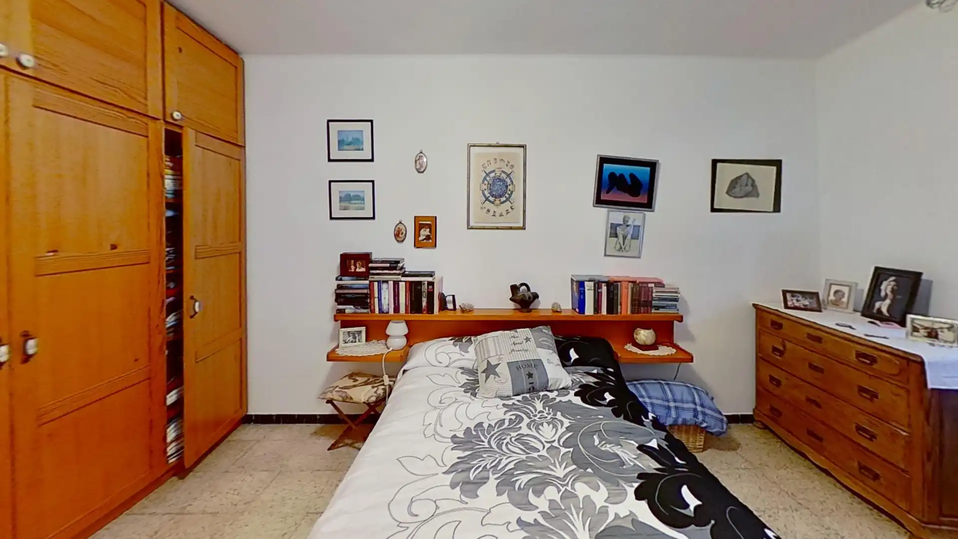 Schlafzimmer von Wohnung zum Verkauf in Vinaròs mit Heizung, Parkett und Möbliert