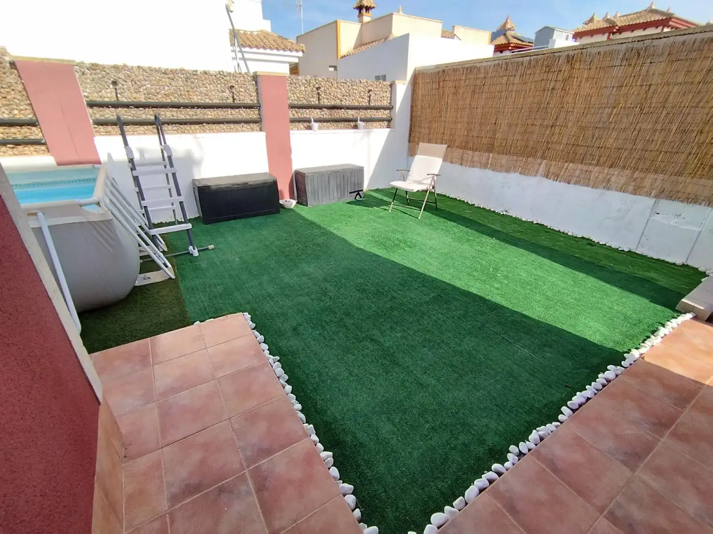 Terrasse von Haus oder Chalet zur Miete in Campo de Murcia
