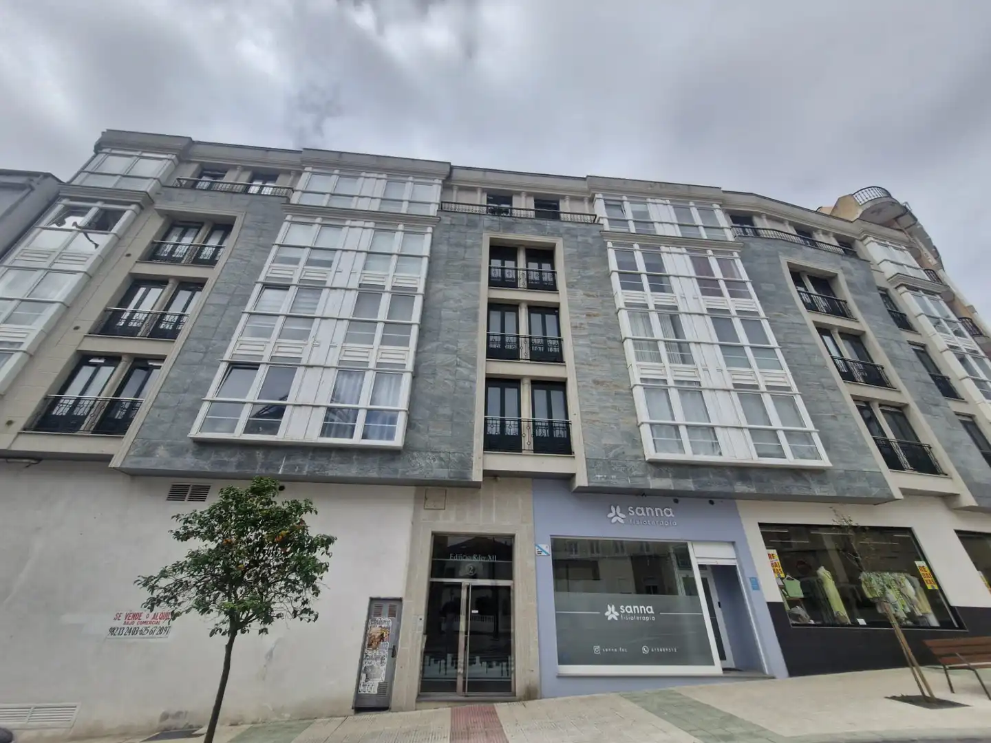 Exterior view of Flat for sale in Foz  with Heating, Storage room and Furnished