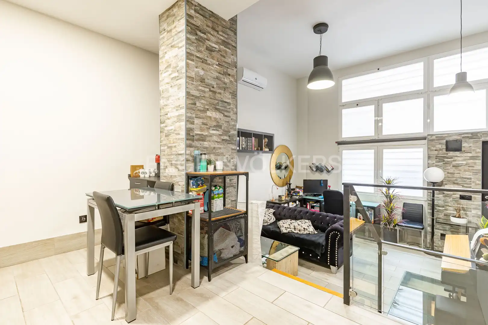 Maisonette zur Miete in Madrid mit Klimaanlage, Heizung und Möbliert
