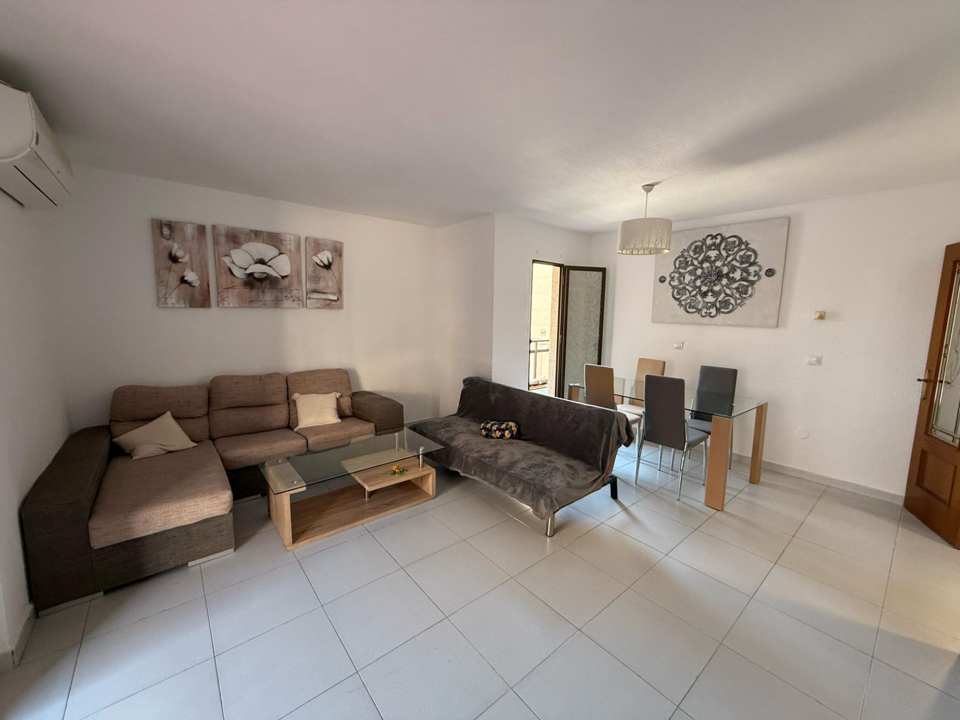 Living room of Flat for sale in Alicante / Alacant  with Air Conditioner, Terrace and Storage room
