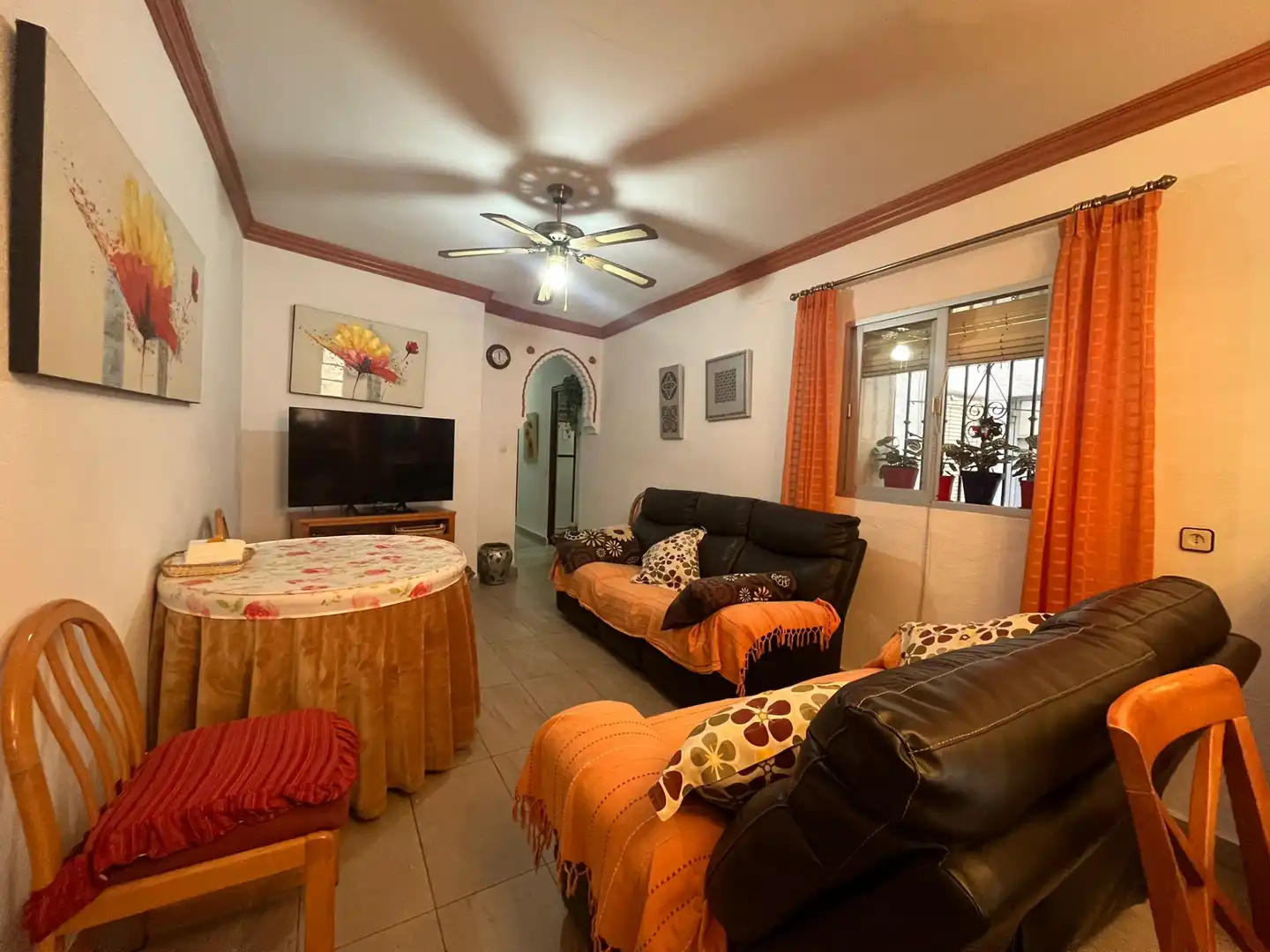Sala de estar de Casa o chalet en venta en Lecrín con Terraza