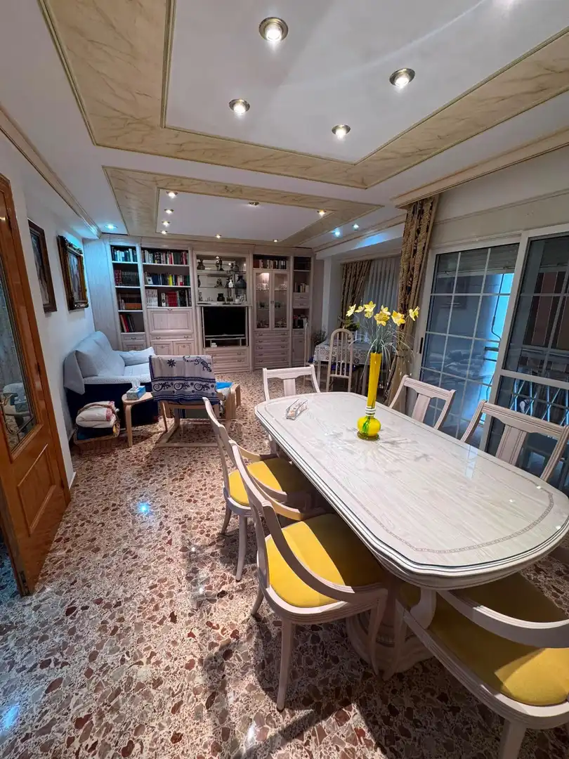Dining room of Flat for sale in Torrent  with Air Conditioner, Terrace and Furnished