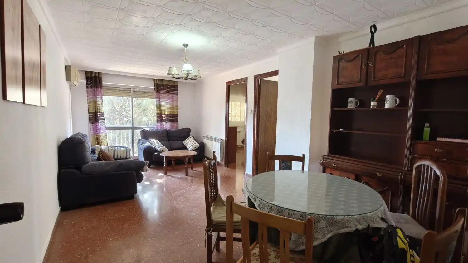 Living room of Flat for sale in Granada  with Heating and Terrace