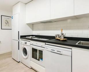 Kitchen of Flat to rent in  Zaragoza Capital  with Air Conditioner, Furnished and TV