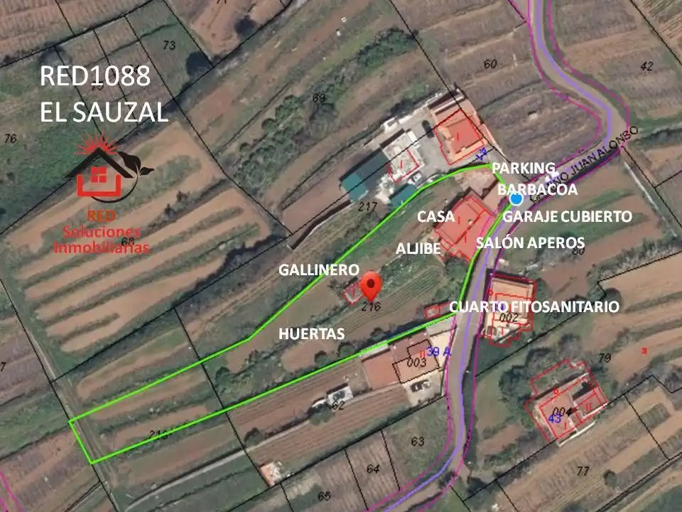 Casa o chalet en venta en LOMO BERMEJO, El Sauzal