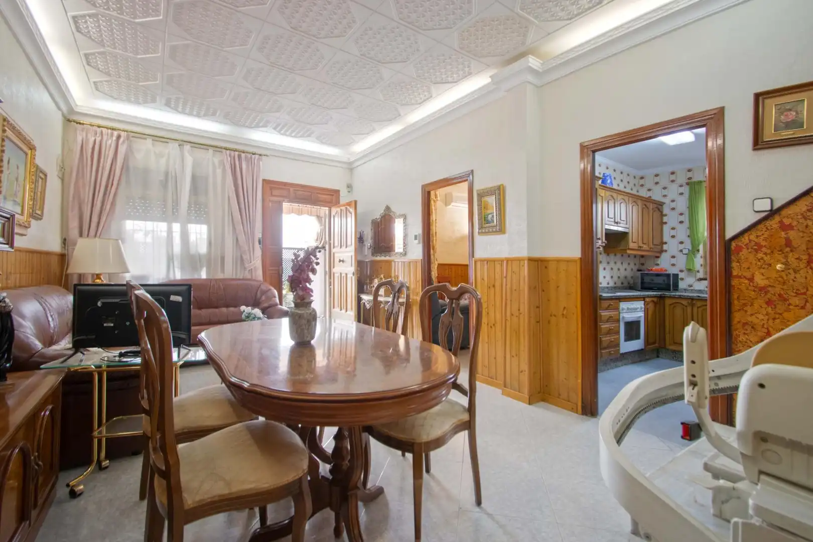 Esszimmer von Haus oder Chalet zum Verkauf in Sevilla mit Klimaanlage, Terrasse und Abstellraum