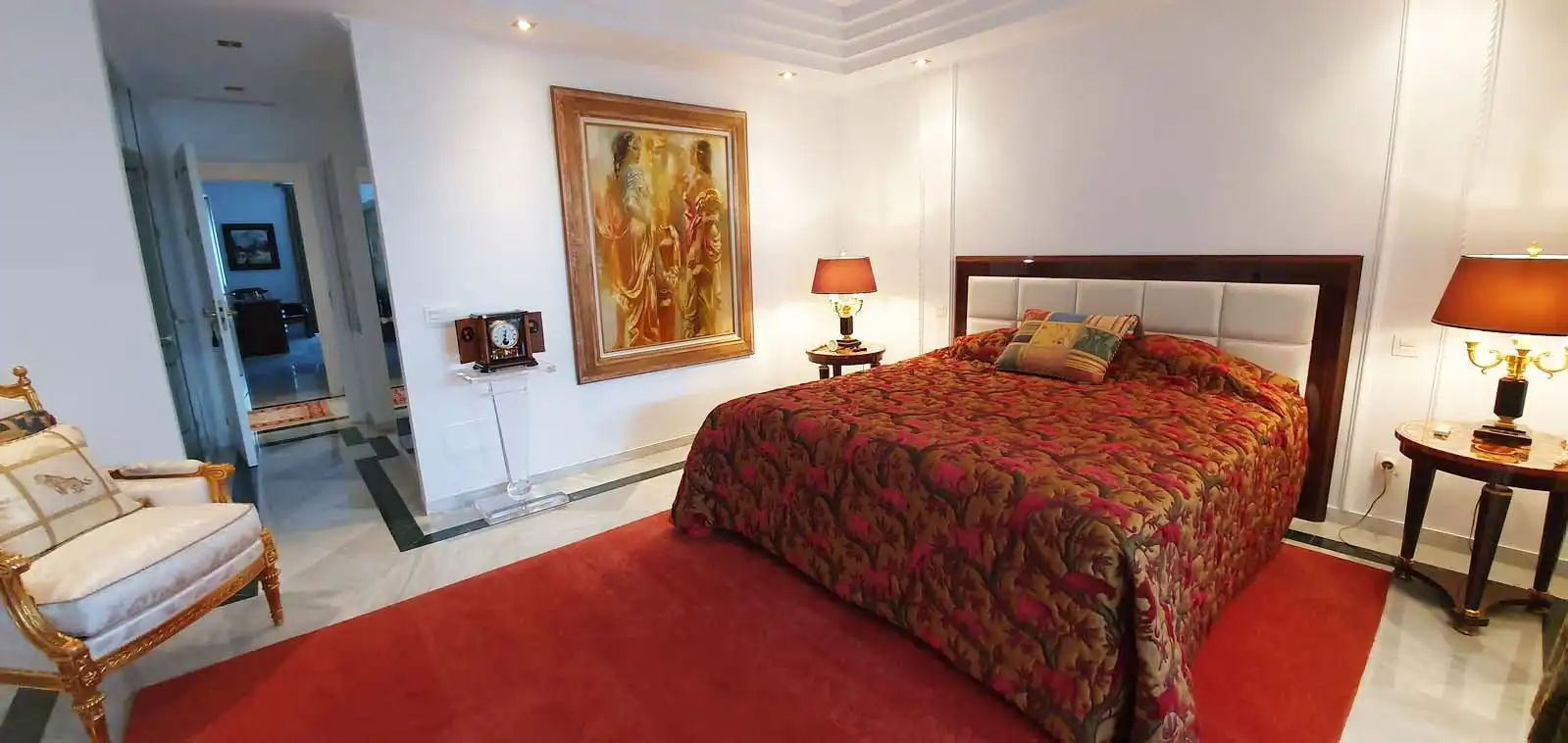 Schlafzimmer von Wohnungen zum Verkauf in Marbella mit Klimaanlage, Terrasse und Abstellraum