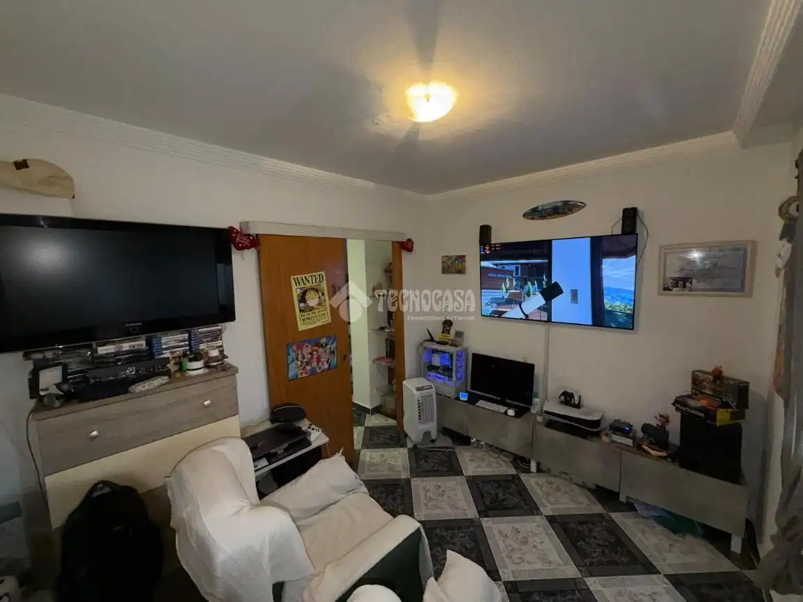 Sala de estar de Casa adosada en venta en Sevilla