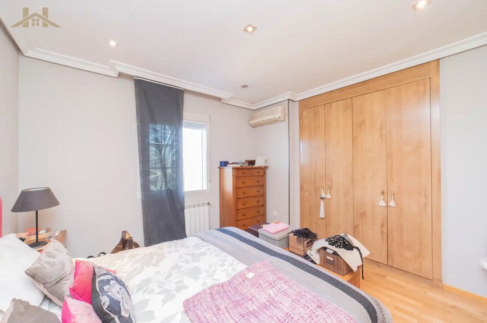 Bedroom of Detached homes for sale in Arroyomolinos (Madrid)  with Air Conditioner, Heating and Private garden