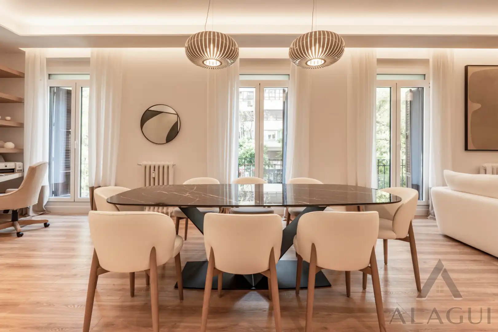 Esszimmer von Wohnung zum Verkauf in Madrid mit Klimaanlage, Heizung und Möbliert
