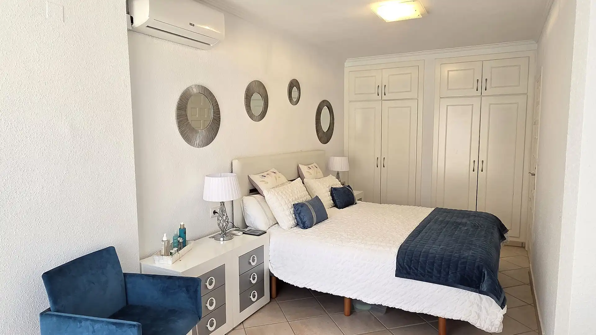 Bedroom of Detached homes for sale in Cartagena  with Air Conditioner, Terrace and Furnished