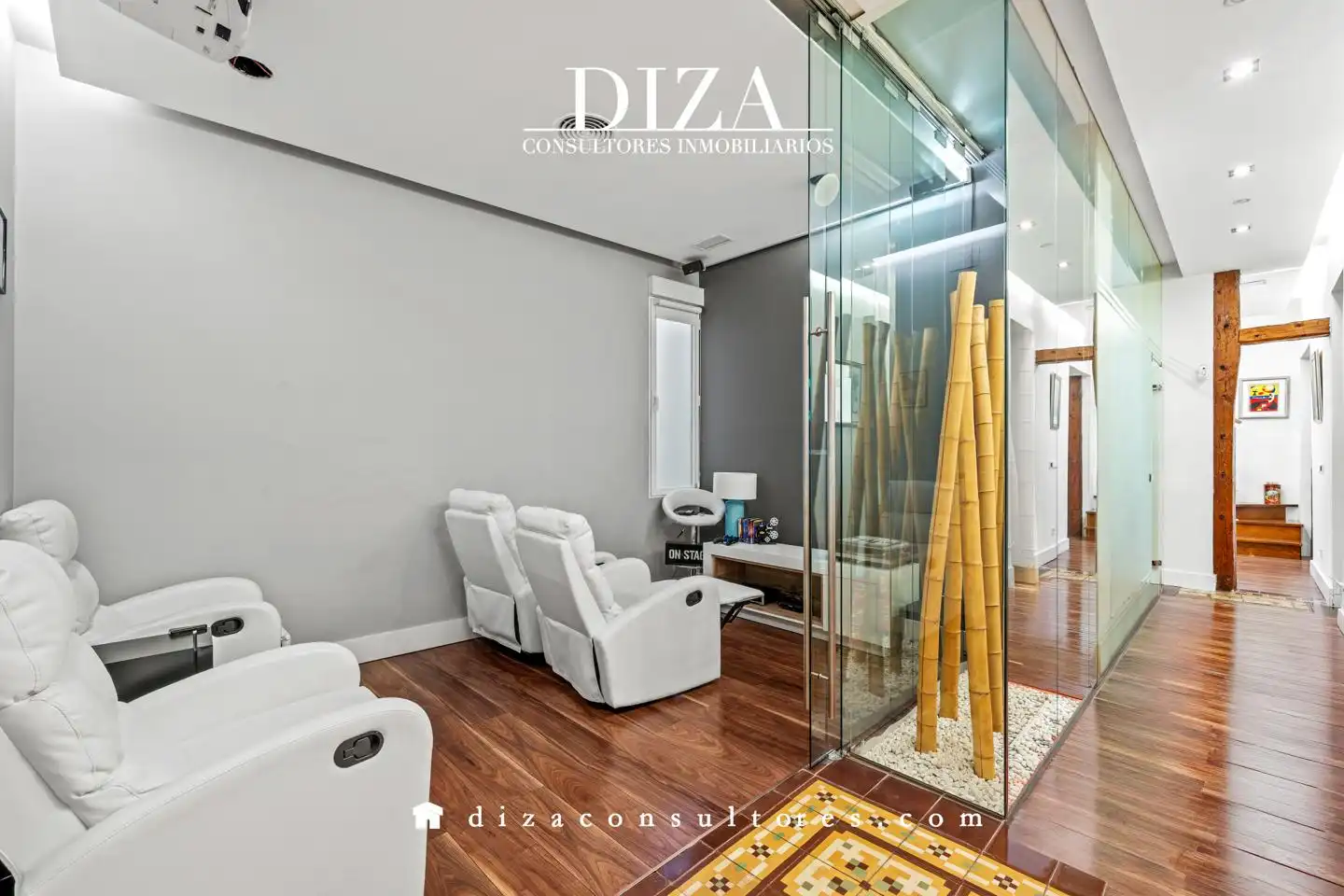 Sala de estar de Piso de alquiler en Madrid con Aire acondicionado, Calefacción y Amueblado