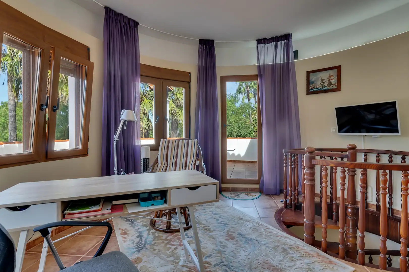 Sala de estar de Casa o chalet en venta en Dénia con Aire acondicionado, Calefacción y Jardín privado