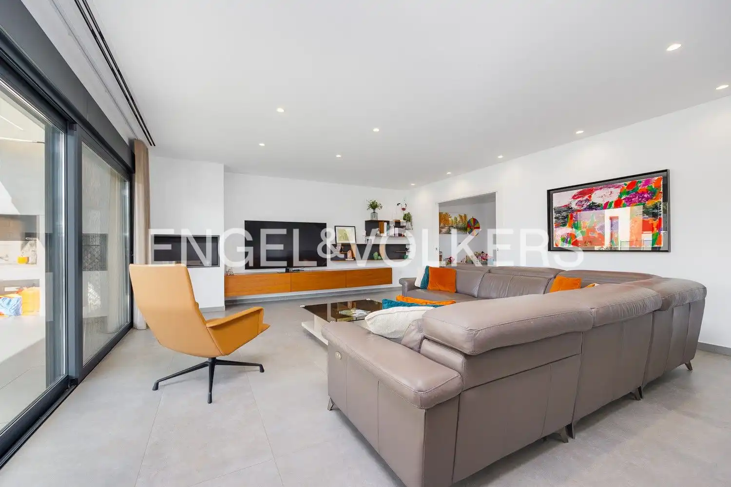 Sala de estar de Casa o chalet en venta en San Pedro del Pinatar con Aire acondicionado, Calefacción y Jardín privado