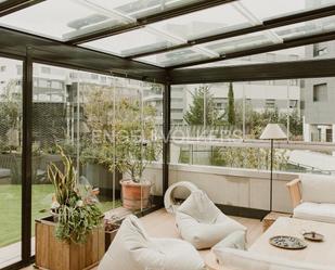 Terrassa de Apartament de lloguer en La Moraleja amb Aire condicionat, Calefacció i Jardí privat