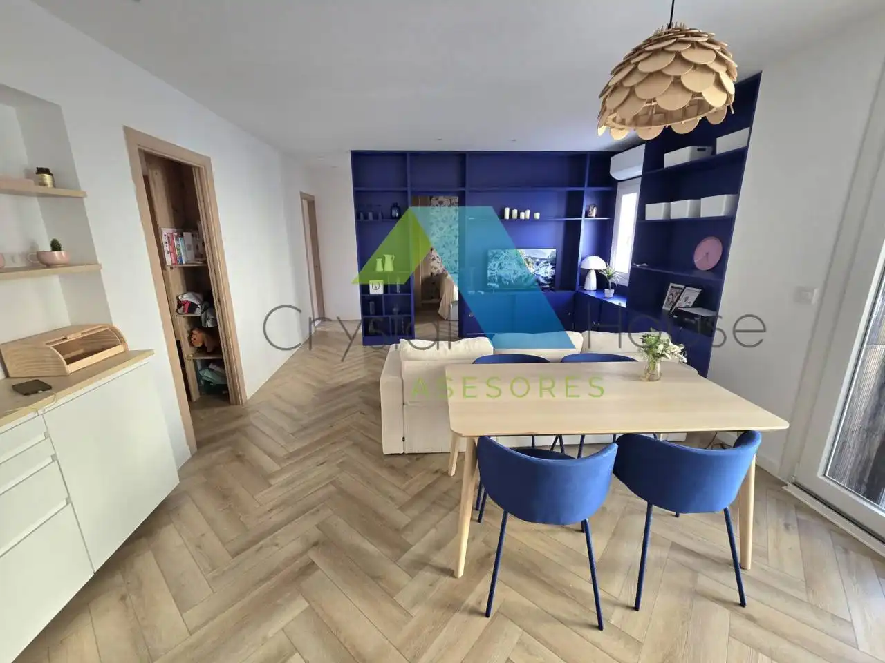 Sala d'estar de Pis en venda en Málaga amb Aire condicionat, Terrassa i Moblat