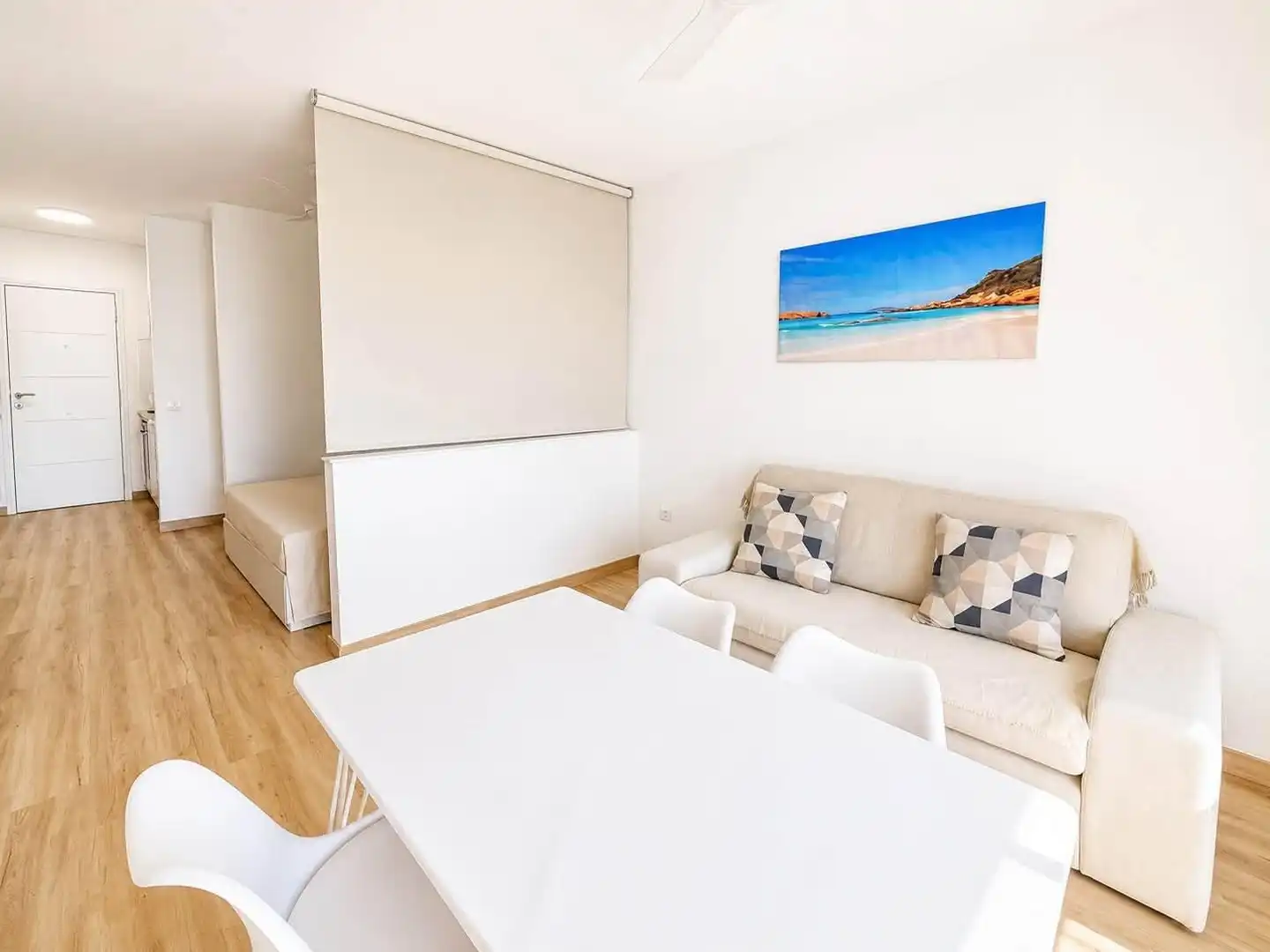Sala d'estar de Estudi de lloguer en Adeje amb Terrassa i Moblat