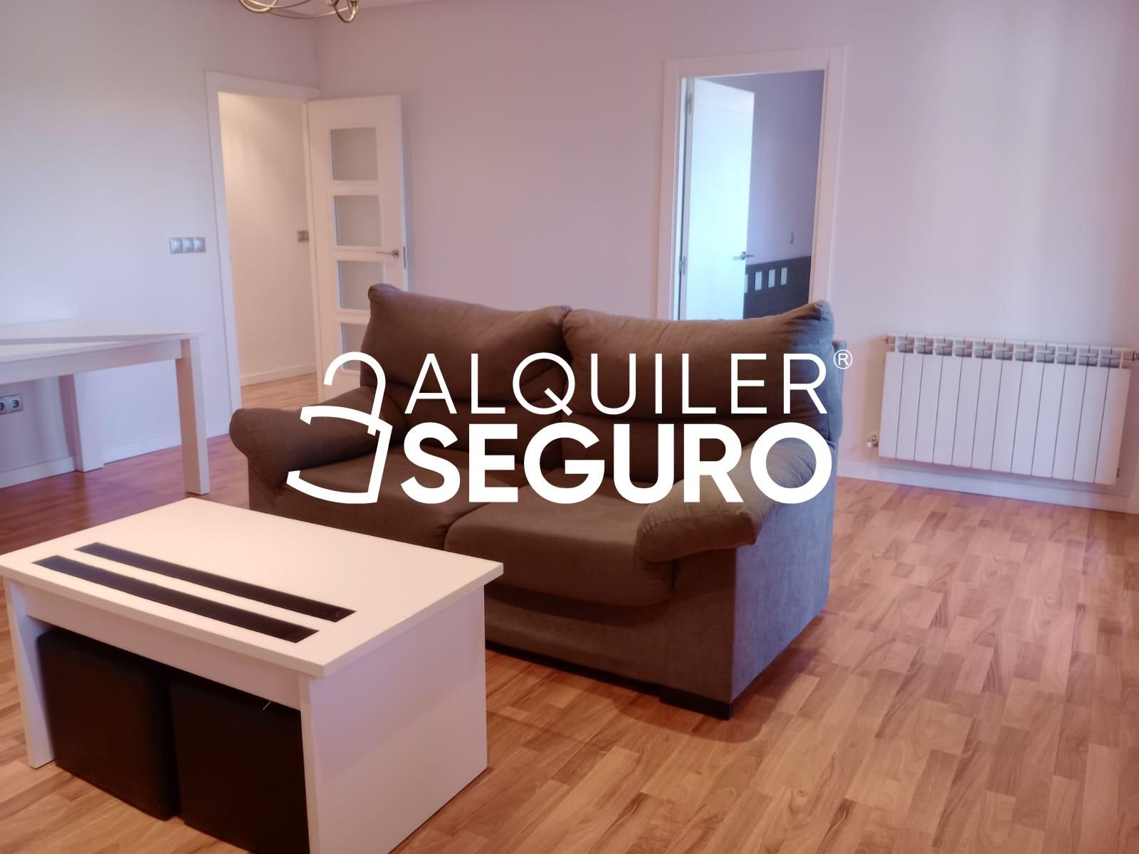 Living room of Flat to rent in  Madrid Capital  with Heating, Terrace and Furnished