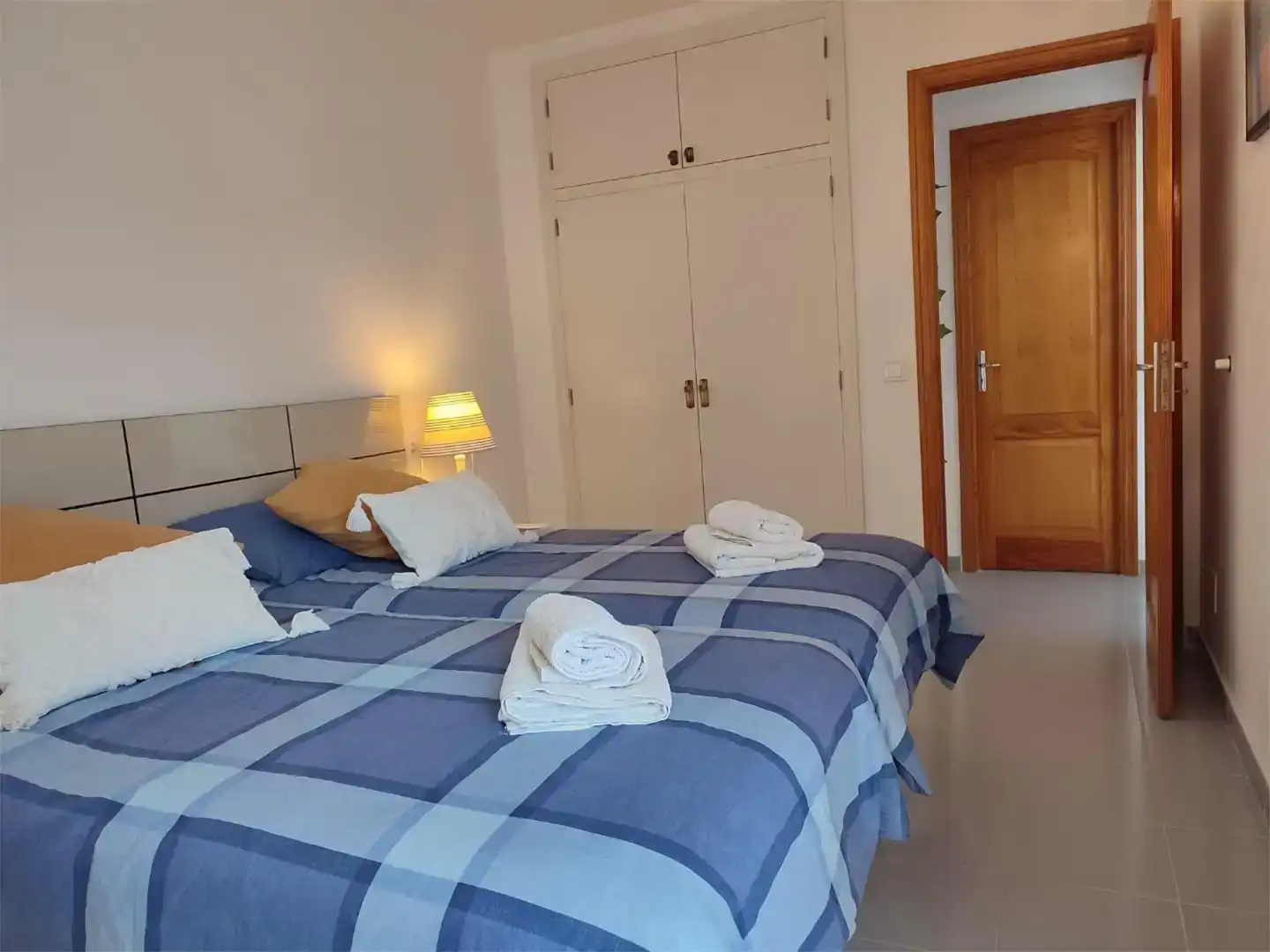 Bedroom of Flat for rent in Pollença  with Air Conditioner, Private garden and Furnished
