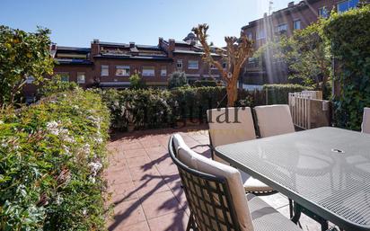 Terrace of Single-family semi-detached for sale in Sant Cugat del Vallès  with Air Conditioner, Heating and Private garden