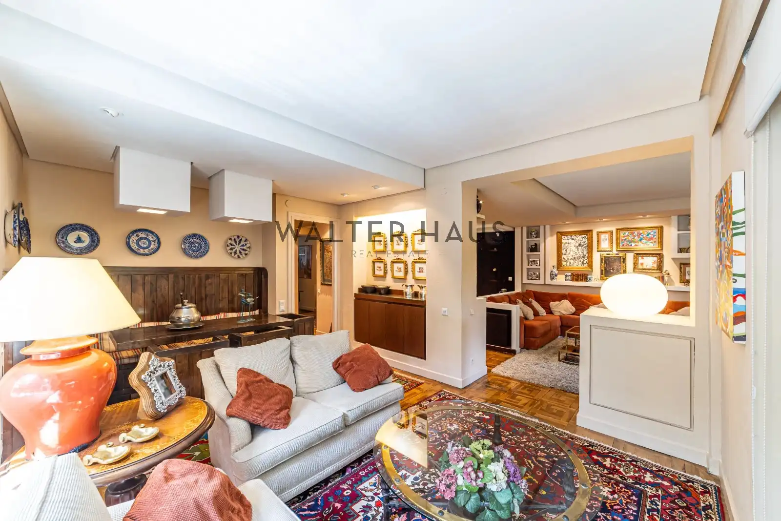 Sala de estar de Piso en venta en Madrid con Aire acondicionado, Calefacción y Jardín privado