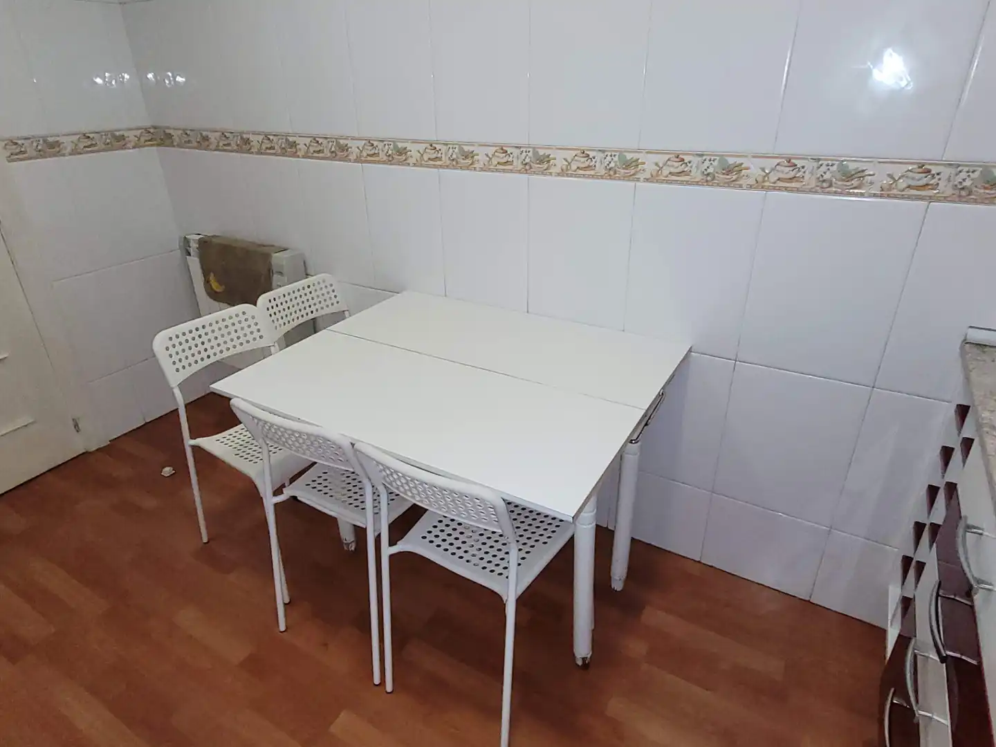 Dining room of Flat for sale in Medina del Campo  with Heating, Parquet flooring and Furnished