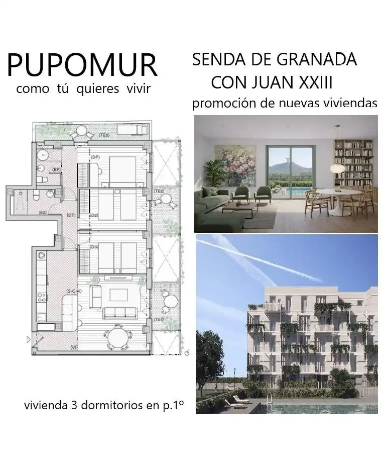 Flat for sale in Murcia  with Heating, Private garden and Terrace