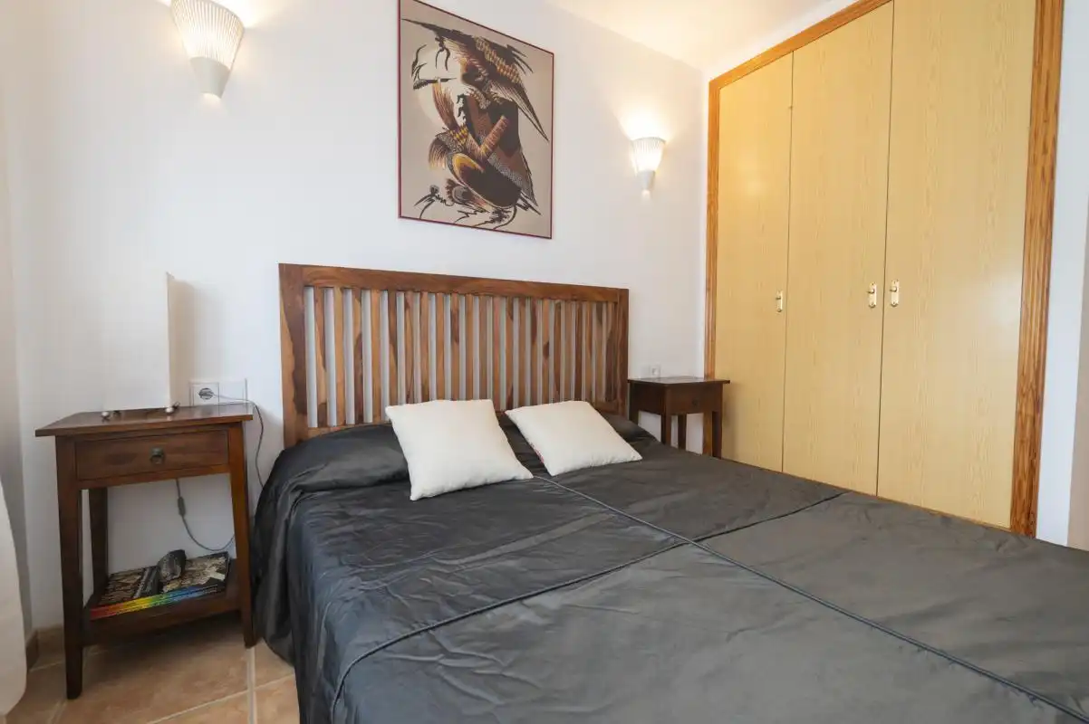 Dormitori de Casa adosada en venda en Sant Antoni de Portmany amb Aire condicionat, Calefacció i Jardí privat
