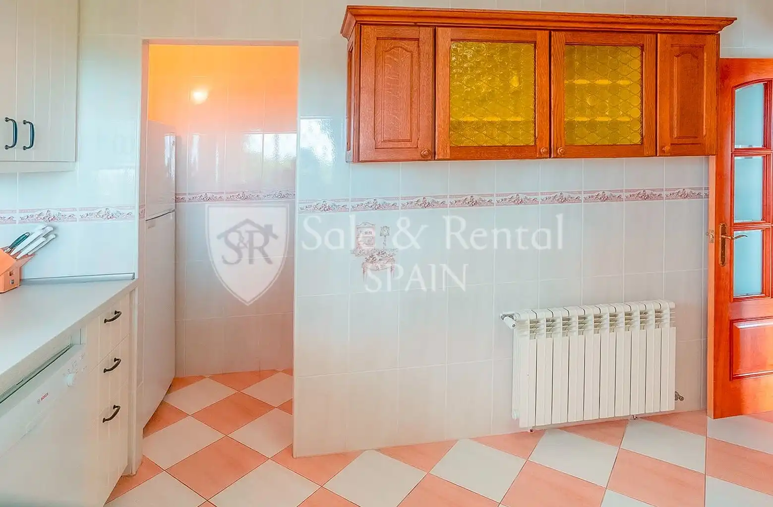 Kitchen of Houses for sale in Lloret de Mar  with Air Conditioner, Heating and Private garden