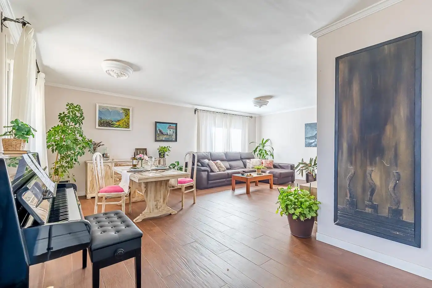 Sala de estar de Casa o chalet en venta en El Escorial con Calefacción, Jardín privado y Terraza