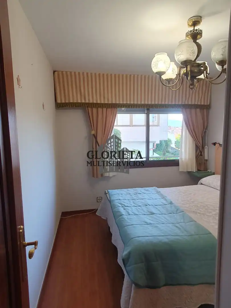 Bedroom of Flat for sale in Nigrán  with Heating, Terrace and Storage room