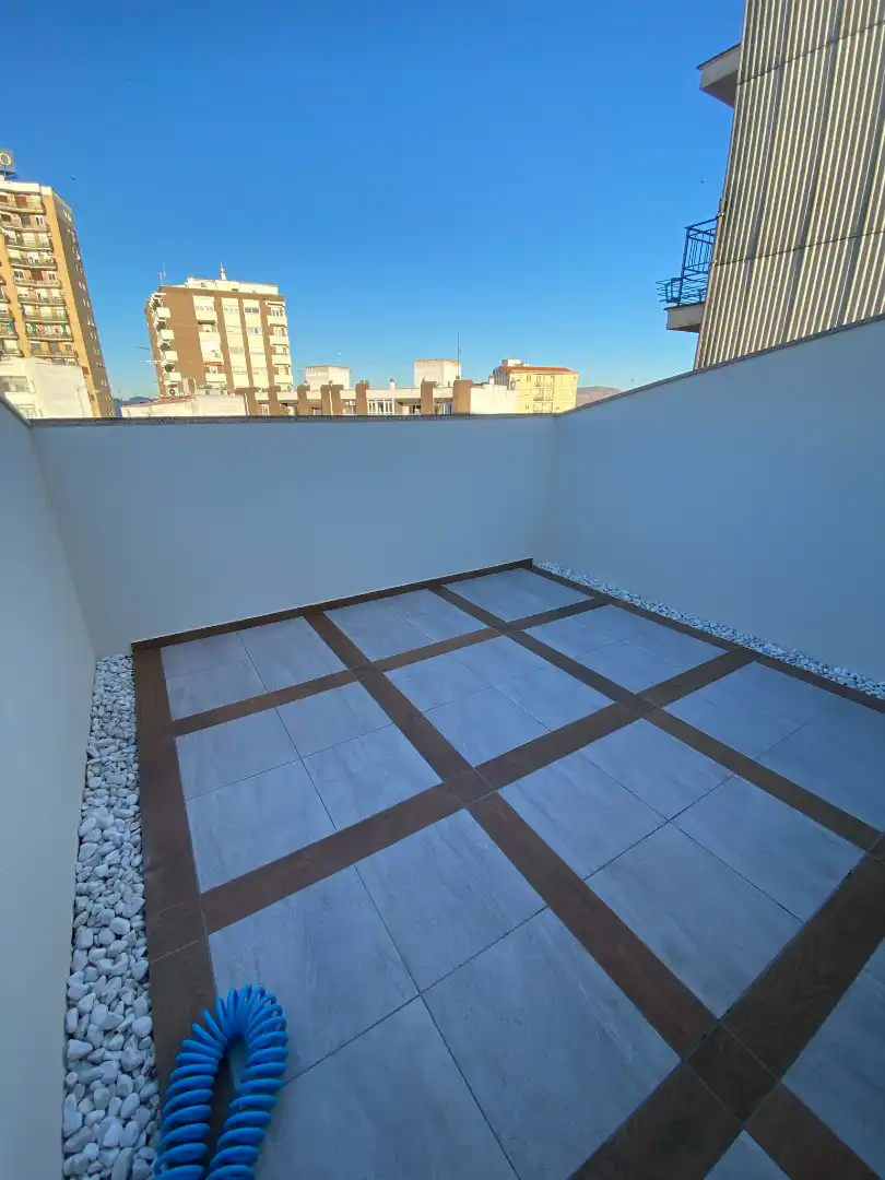 Terraza de Ático de alquiler en Mérida con Aire acondicionado, Calefacción y Terraza
