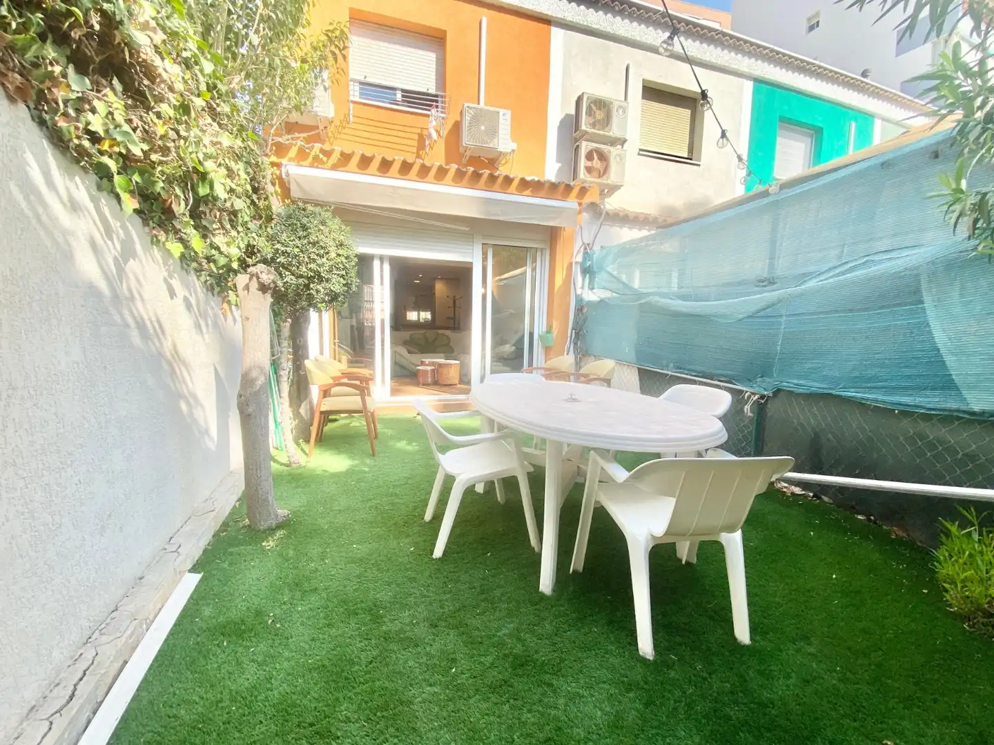 Terraza de Casa o chalet de alquiler en Benidorm con Aire acondicionado, Terraza y Piscina