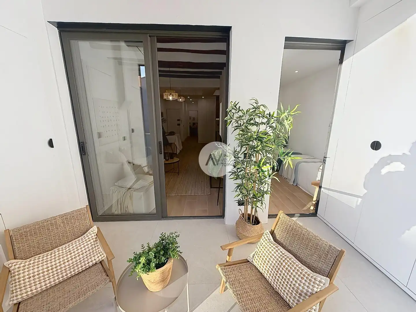 Balcony of Apartments for sale in Barcelona  with Air Conditioner, Heating and Parquet flooring